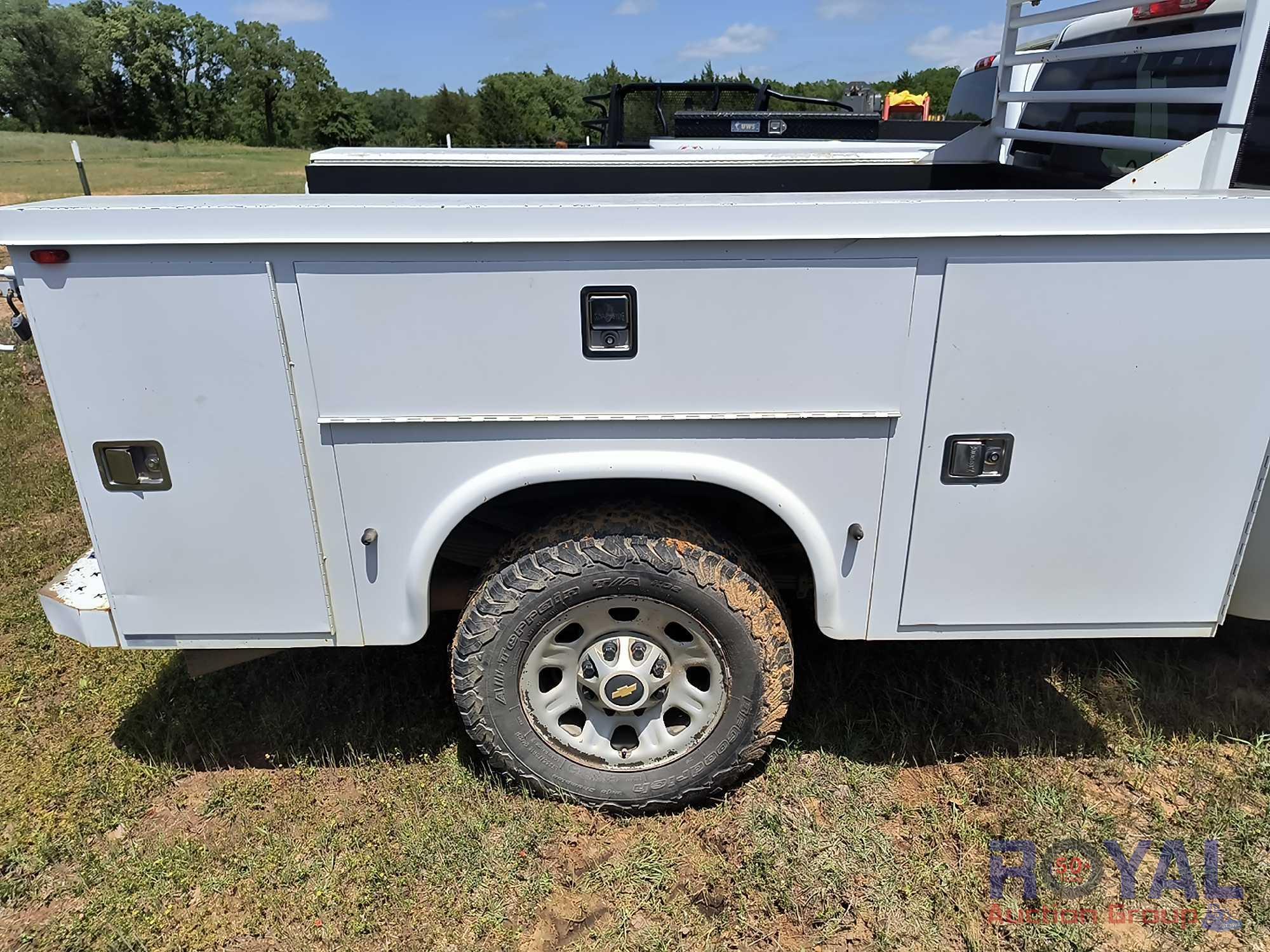 2012 Chevrolet Silverado 3500HD 4x4 Service Truck