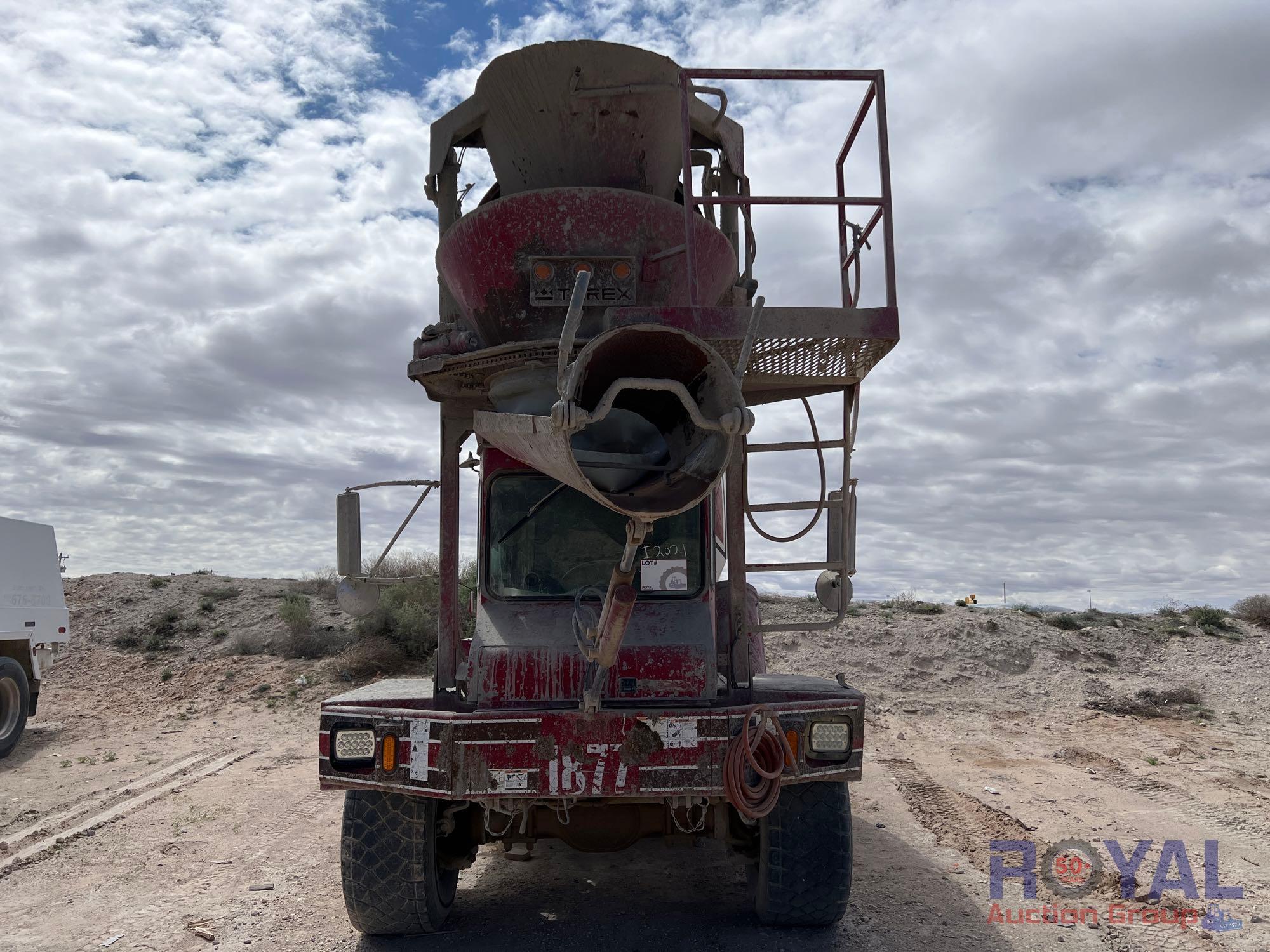 2007 Terex FD4000 6x6 Concrete Mixer Truck