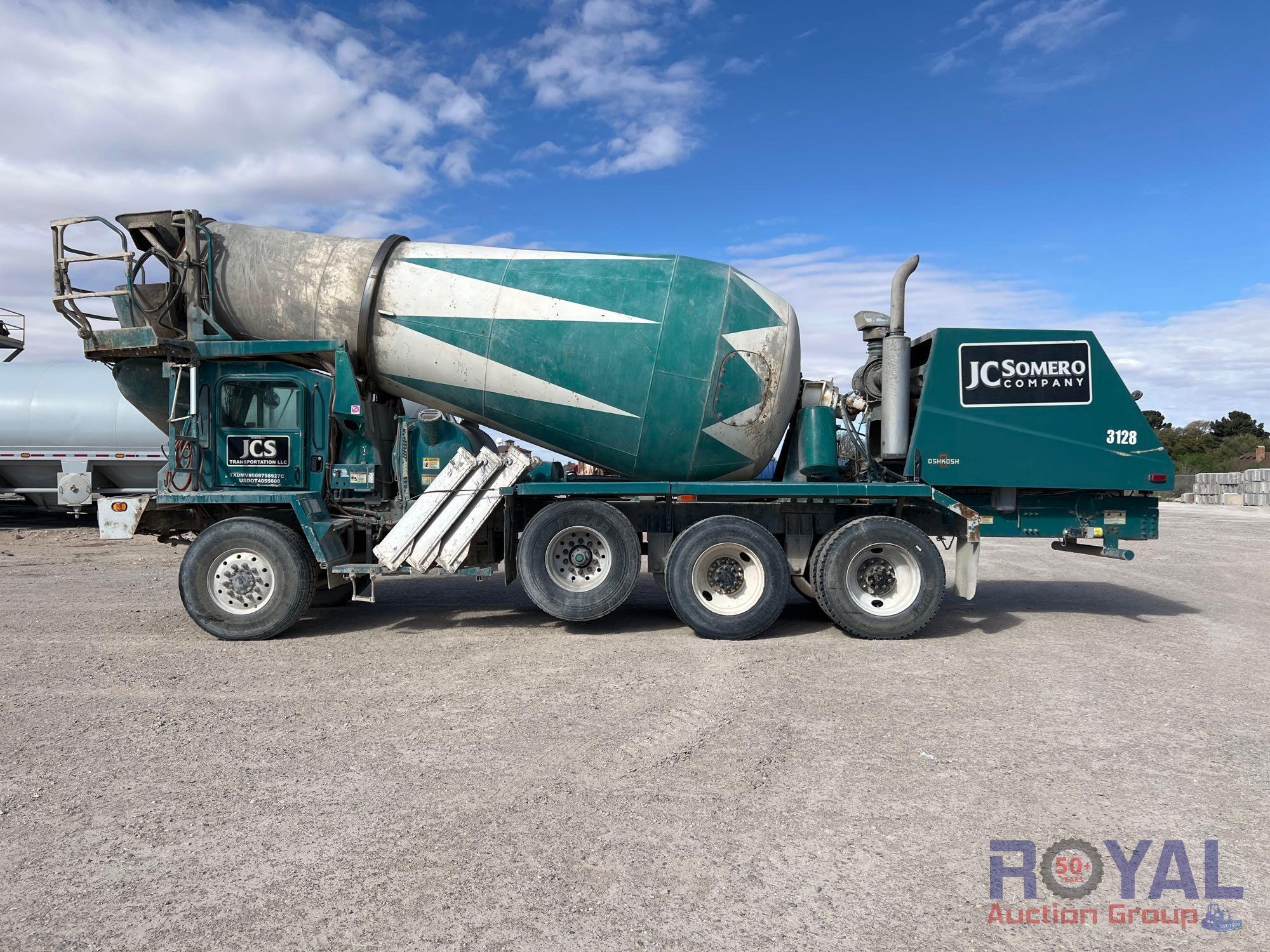 2001 Oshkosh 8x6 Concrete Mixer Truck