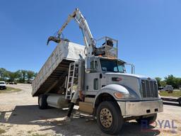 2015 Peterbilt 382 Hood 7000 Dump Grapple Truck