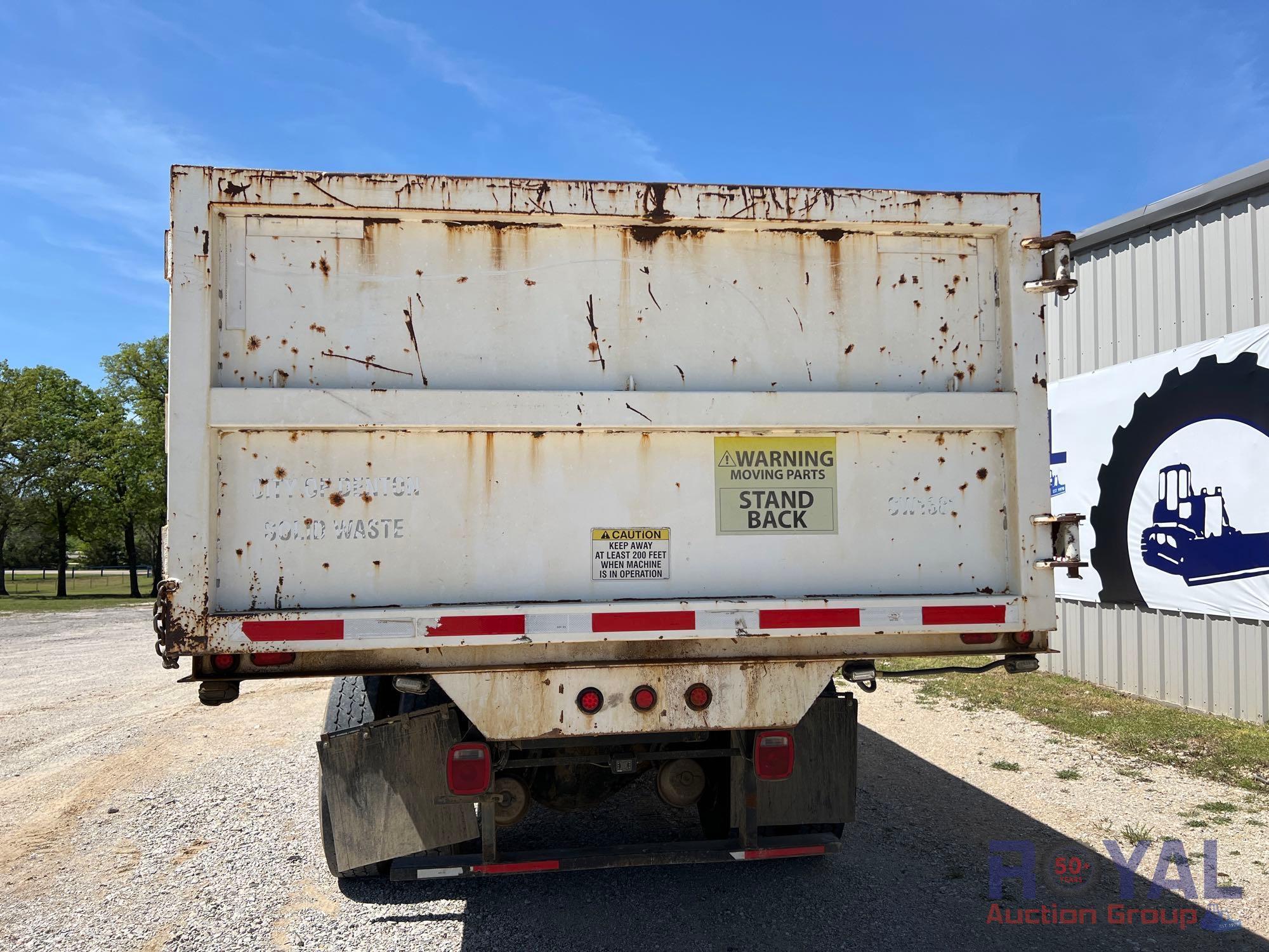 2015 Peterbilt 382 Hood 7000 Dump Grapple Truck