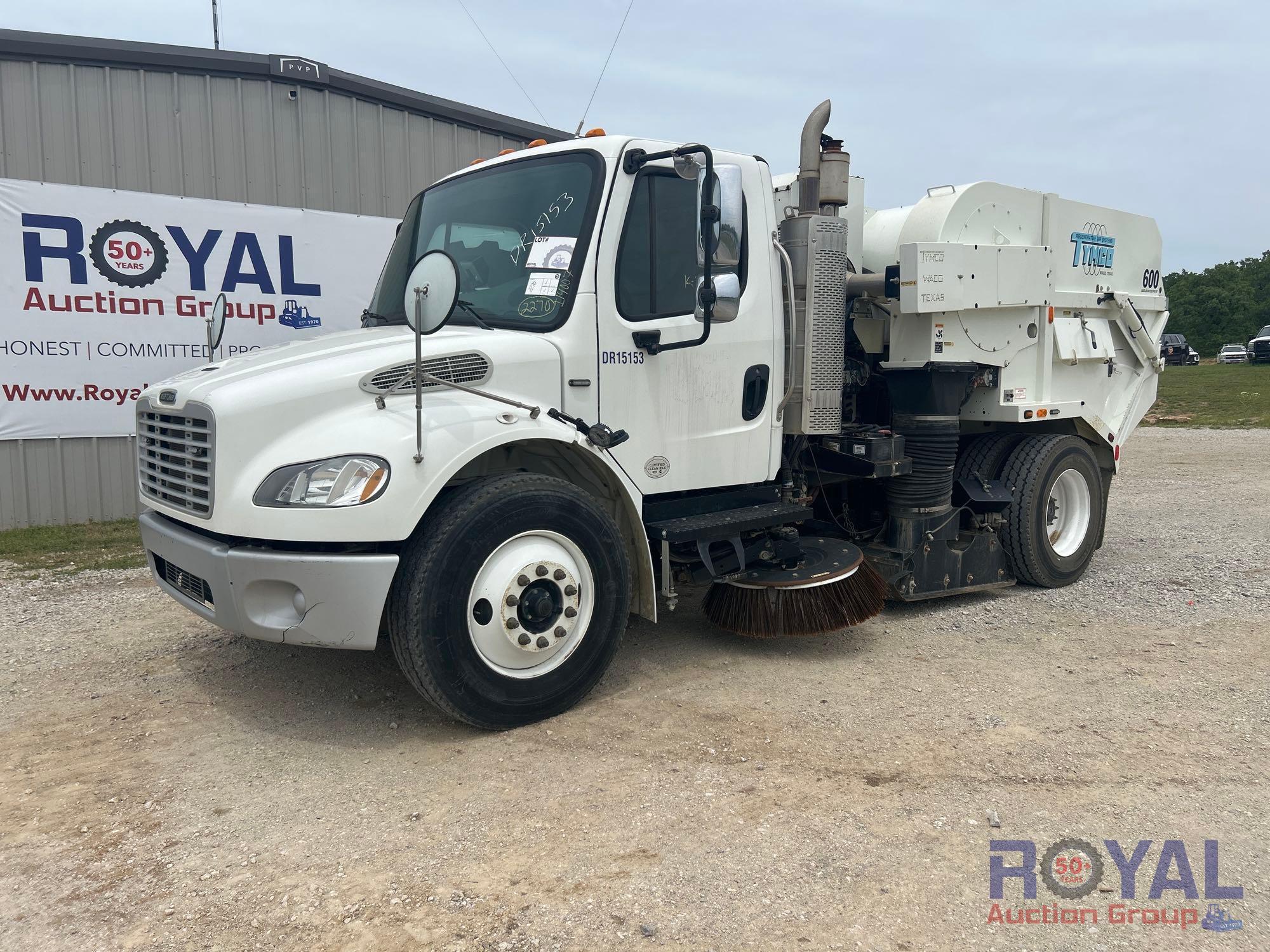 2016 Freightliner M2 Tymco 600 Series Street Sweeper