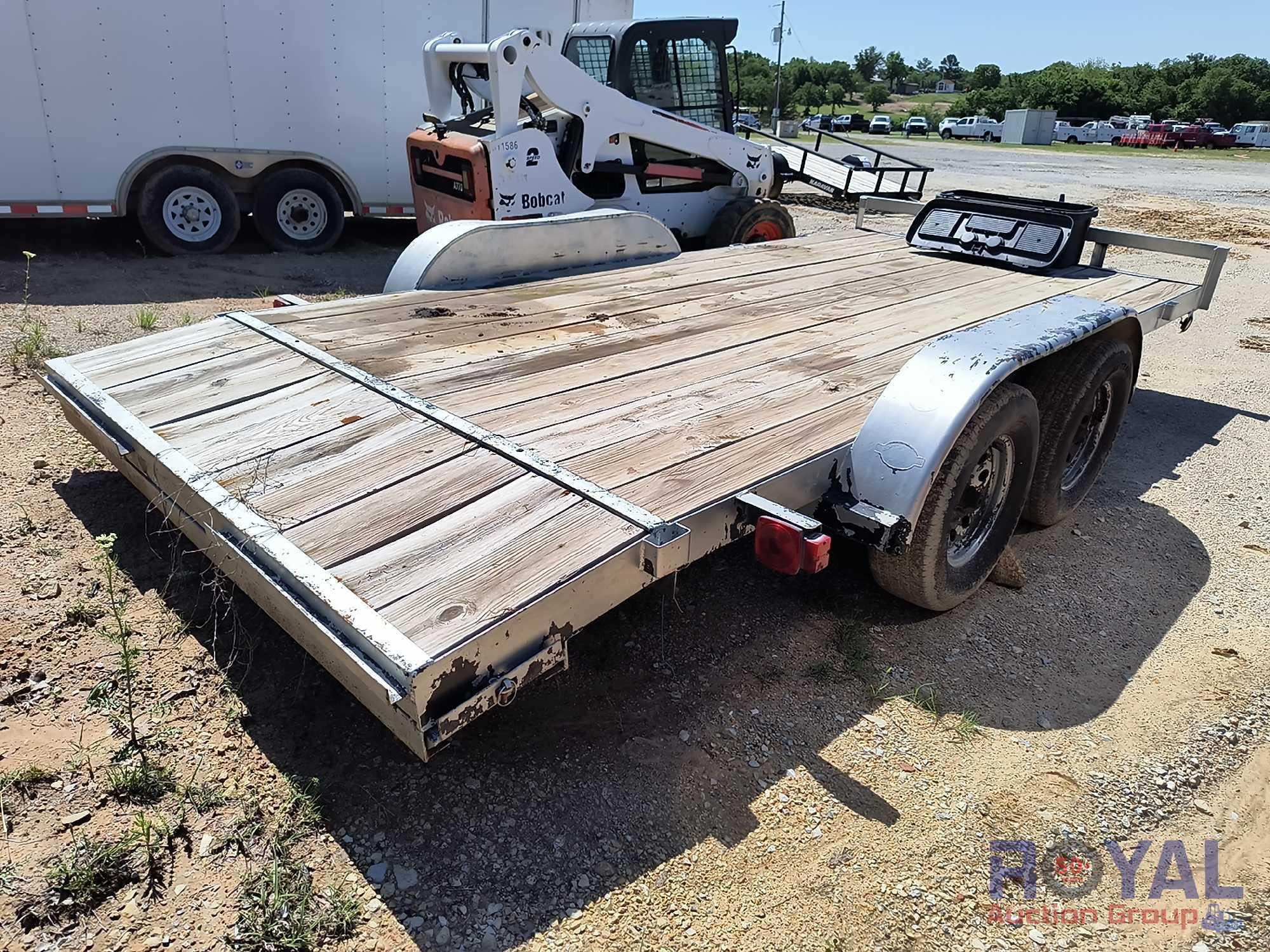 16Ft Flatbed T/A Equipment Trailer