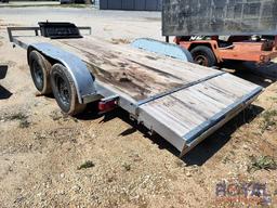 16Ft Flatbed T/A Equipment Trailer