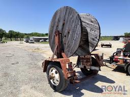 Single Axle Reel Trailer