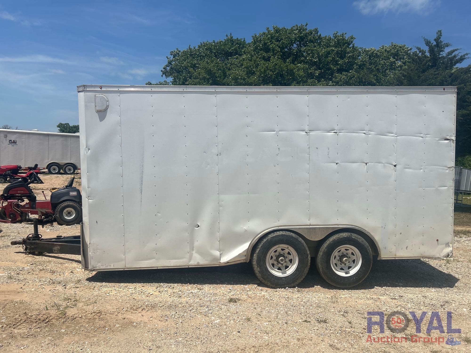 2018 Salvation 8.5ftx16ft T/A Enclosed Trailer