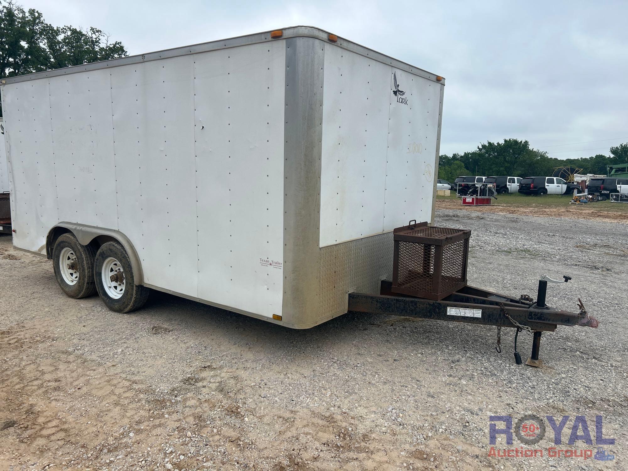 2014 Lark VT8.5X16TA2-7000 16FT T/A Enclosed Trailer