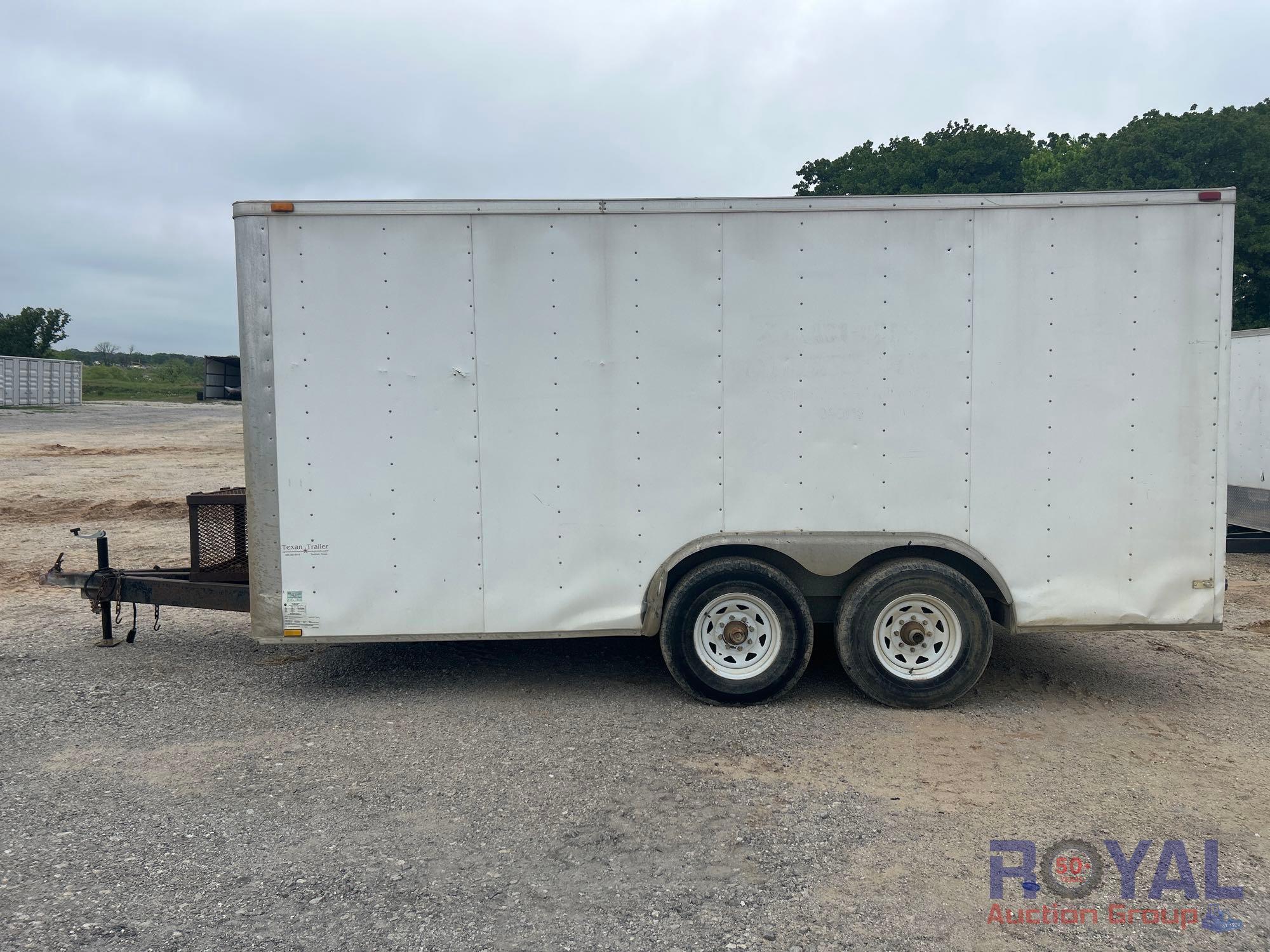 2014 Lark VT8.5X16TA2-7000 16FT T/A Enclosed Trailer