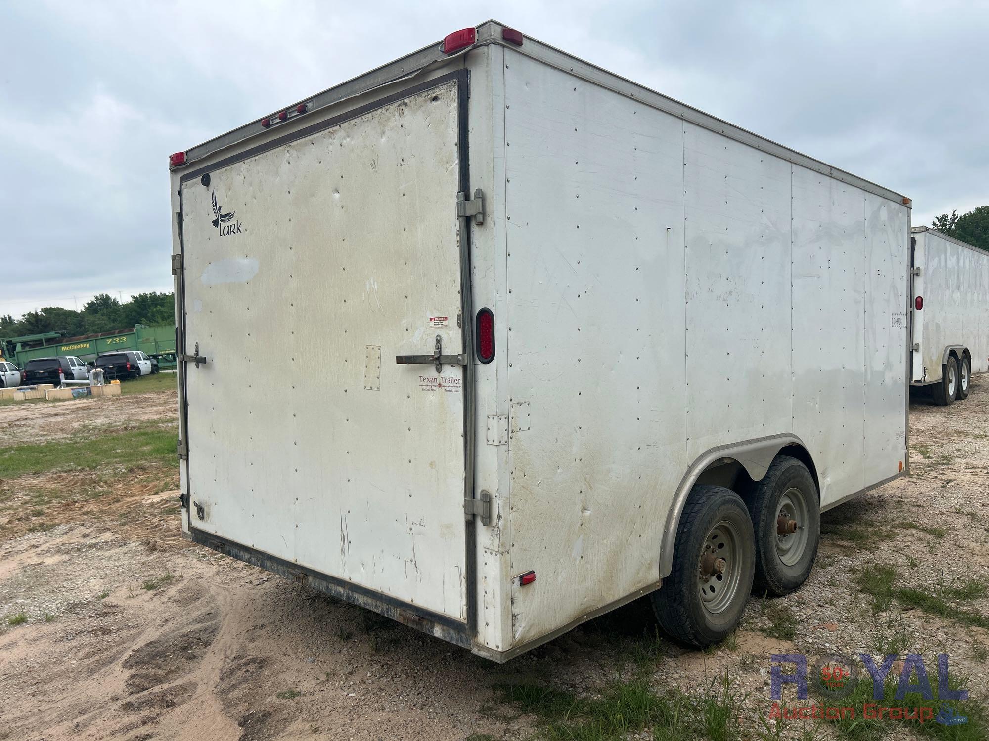 2014 Lark VT8.5X16TA2-7000 16FT T/A Enclosed Trailer