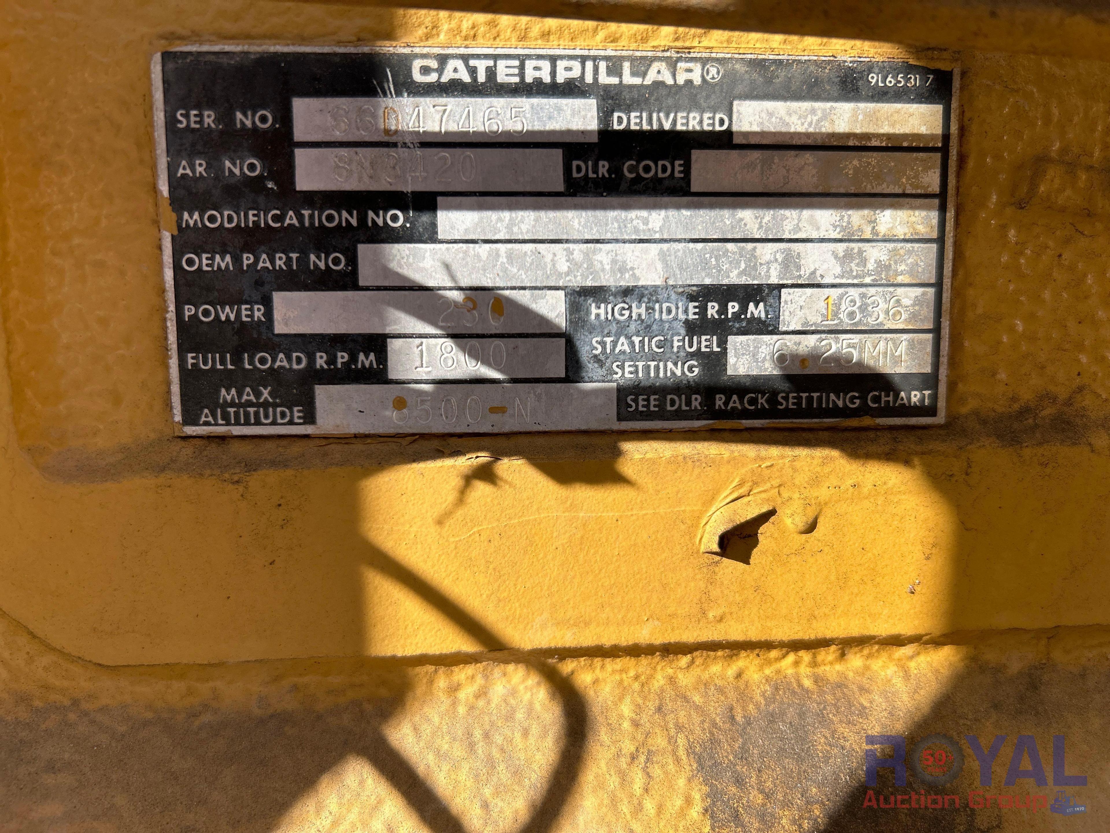 Caterpillar SR4 Generator