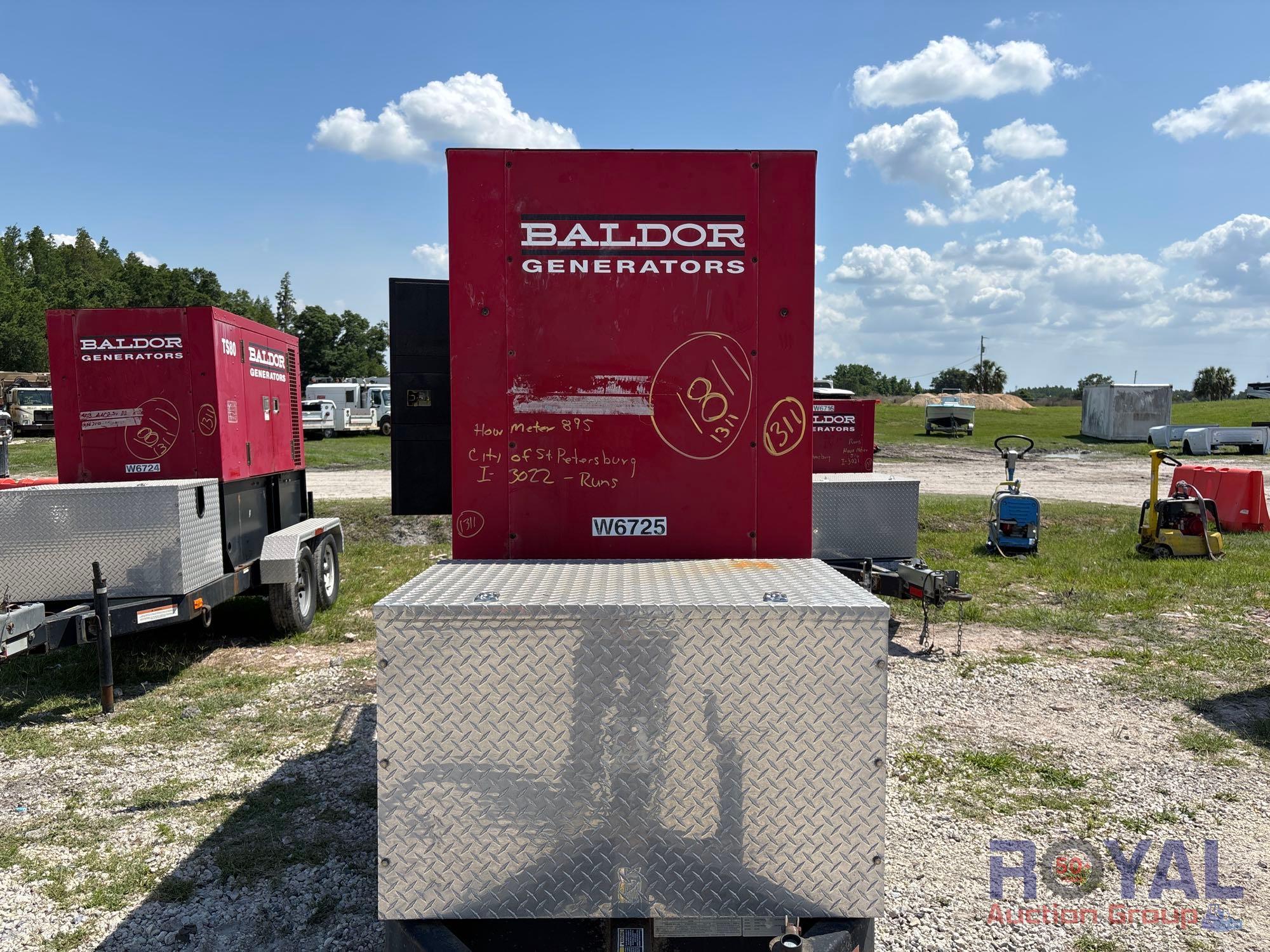 2007 Baldor TS80 Towable Generator