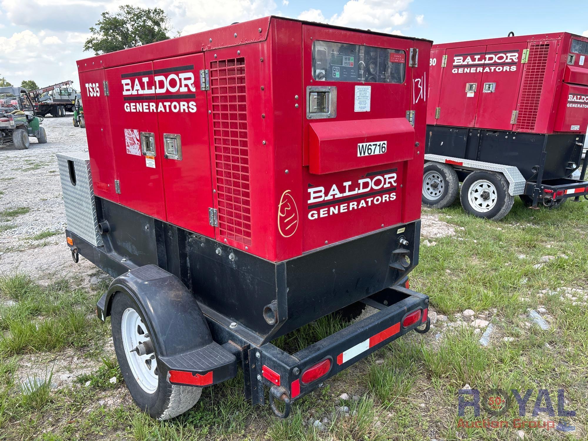 2007 Baldor TS35 Towable Generator