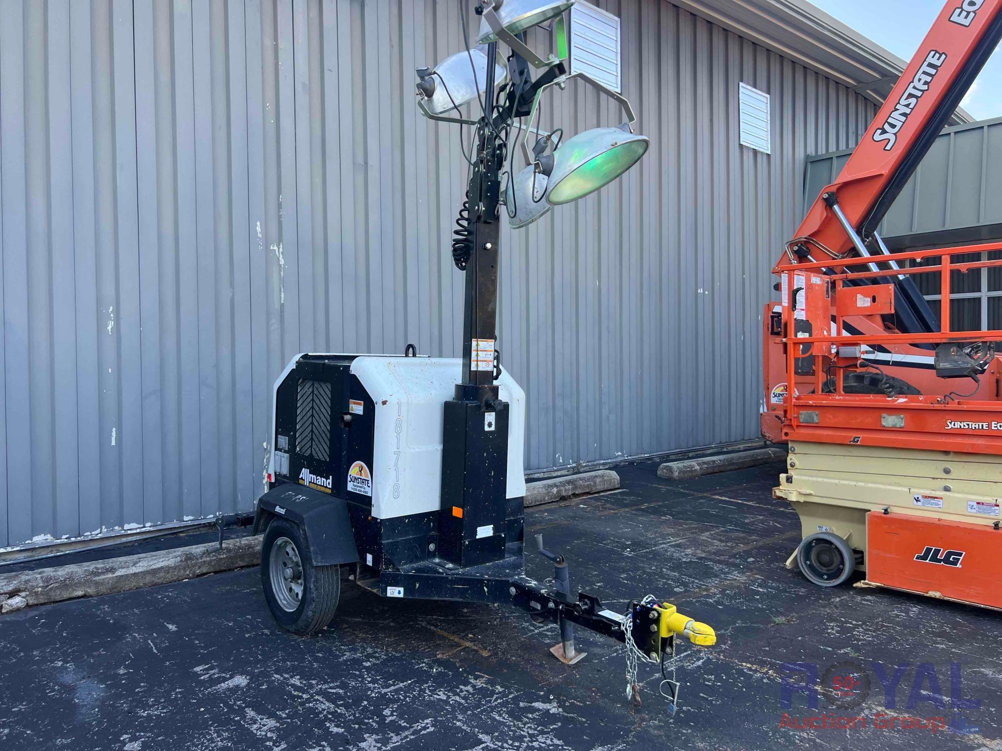 2019 Allmand NL5000 Vertical Mast Towable Light Tower