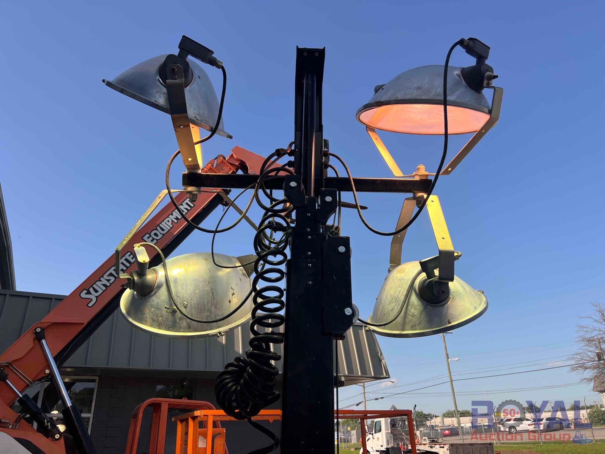 2019 Allmand NL5000 Vertical Mast Towable Light Tower
