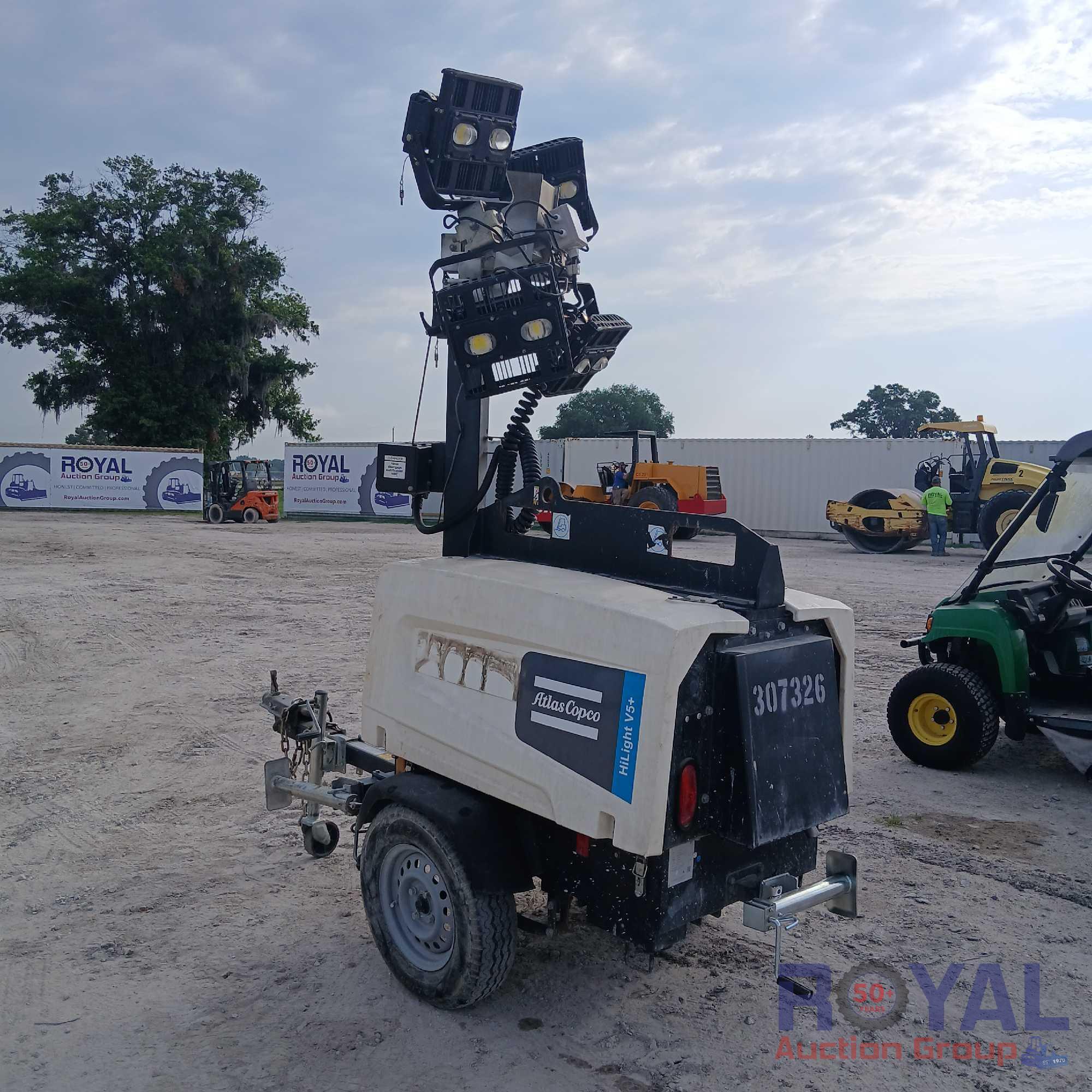 2018 Atlas Copco CPCTV15LED Towable Light Tower