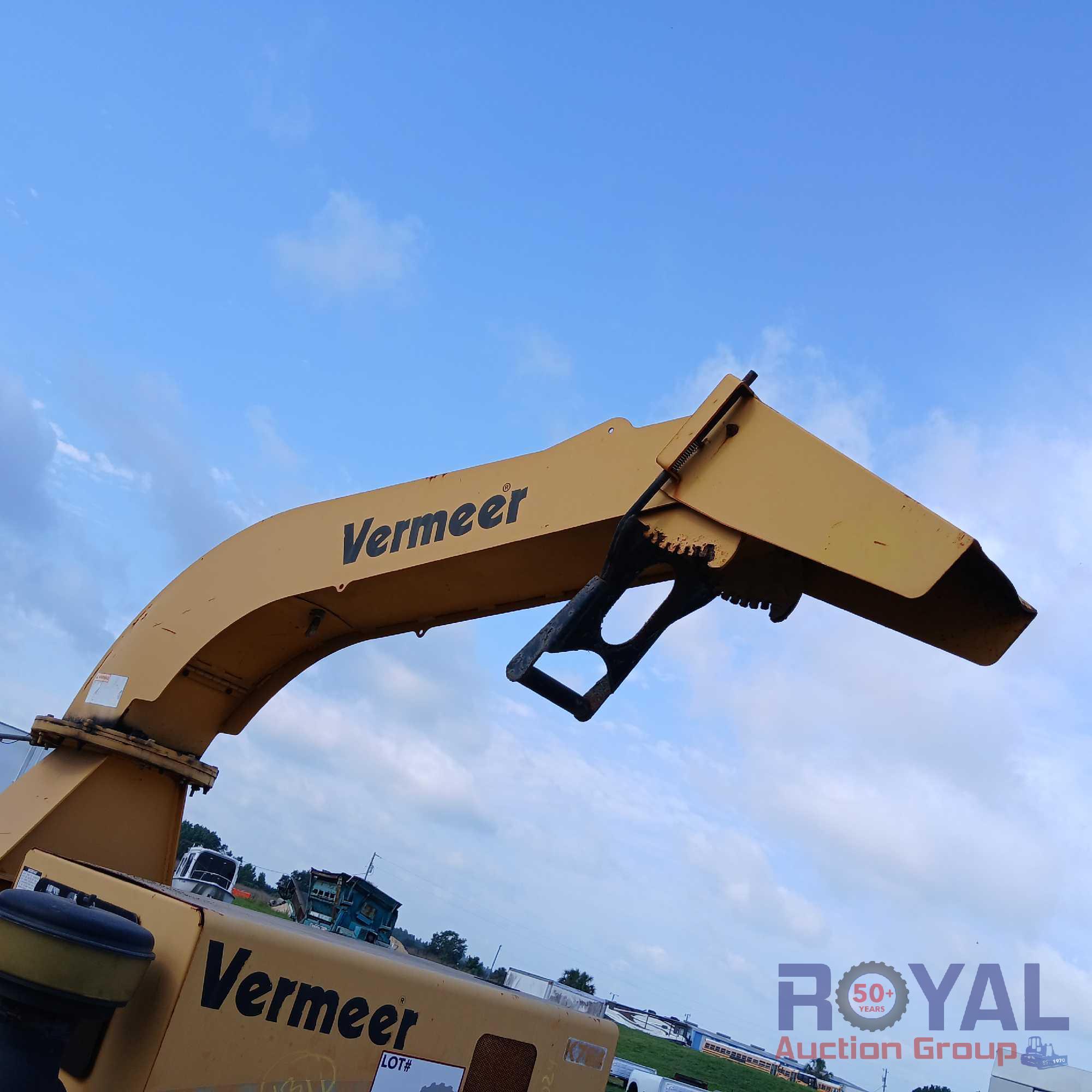 2006 Vermeer BC1800XL Wood Chipper S/A Trailer