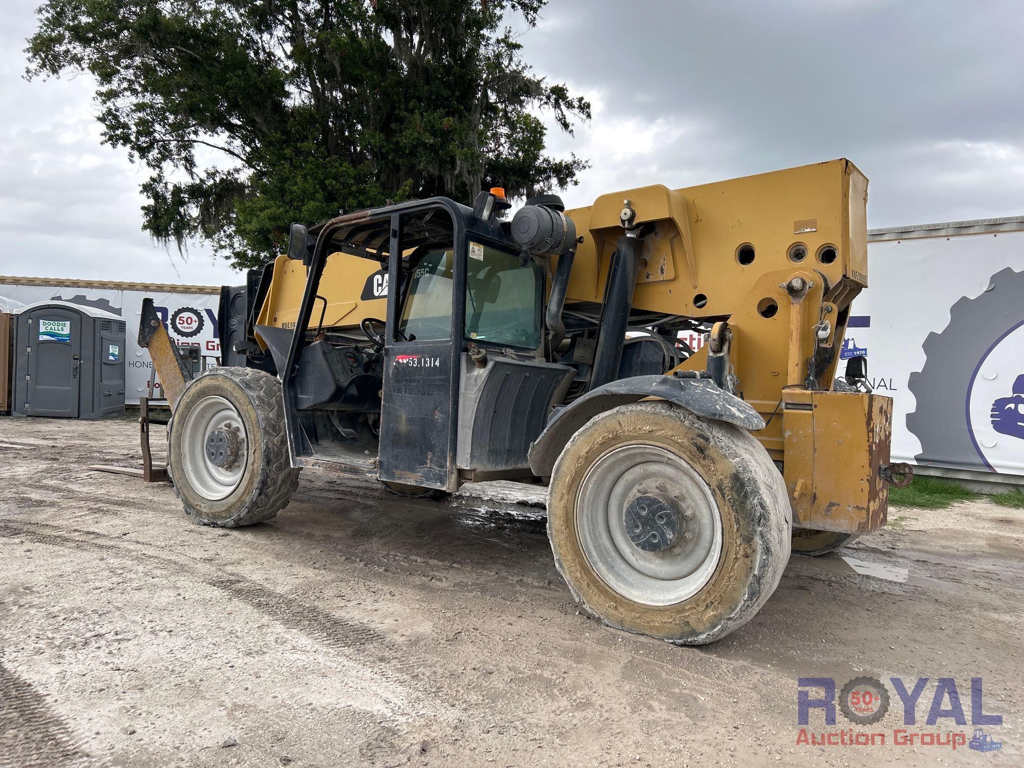 2014 Caterpillar TL1055C 4x4 Telescopic Telehandler Forklift