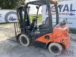 2018 Doosan 25P-7 LP Gas Pneumatic Fork Lift