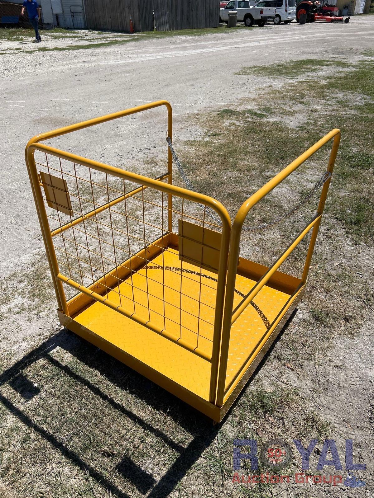 2024 Forklift Collapsible Safety Cage Man Basket