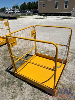 2024 Forklift Collapsible Safety Cage Man Basket