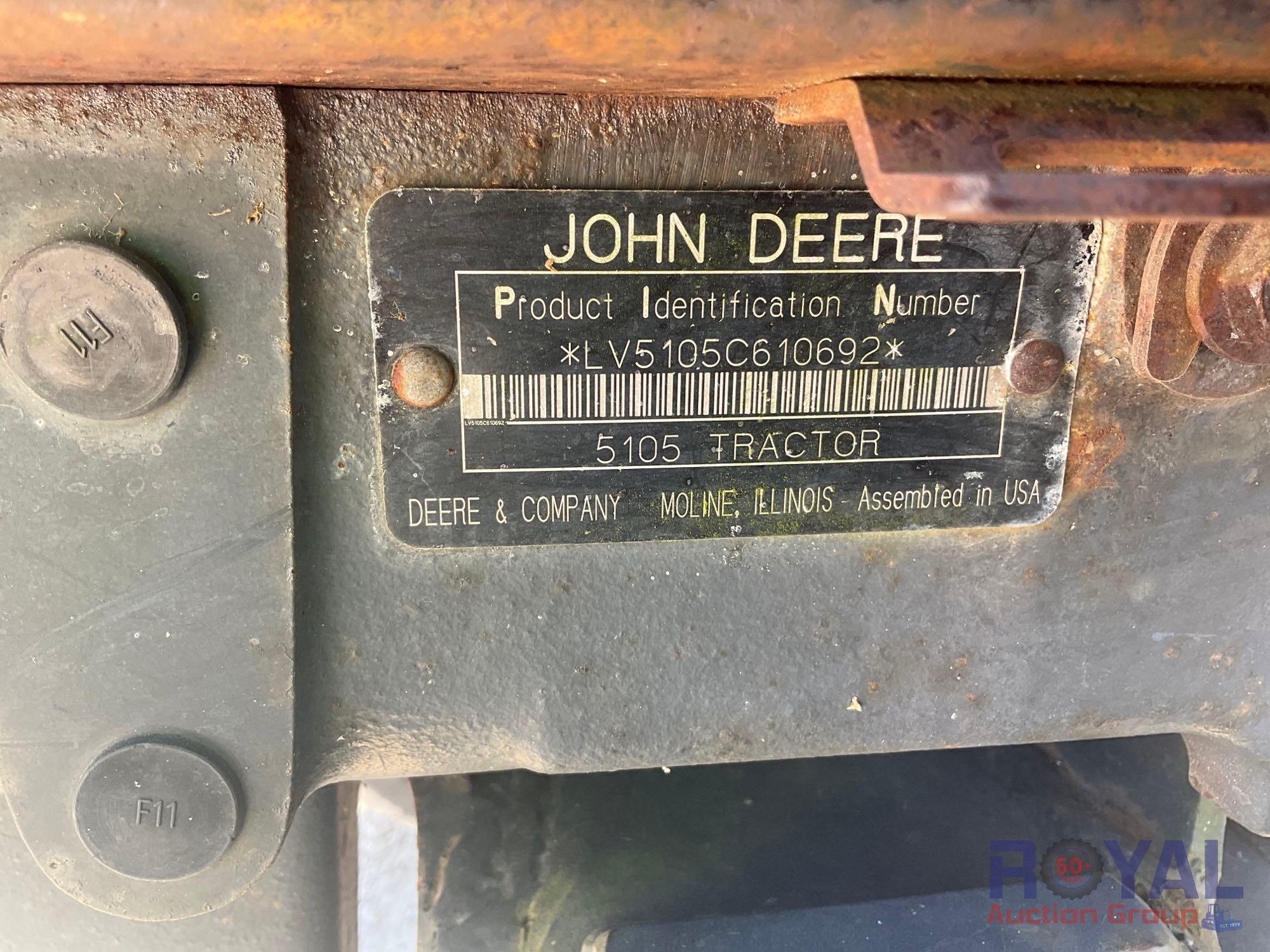 2005 John Deere 5105 Utility Tractor