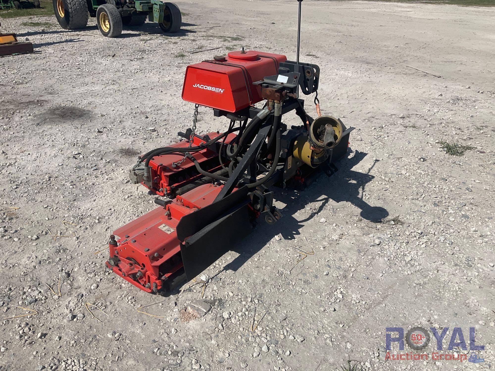 2010 Jacobsen 3pt hitch Tri-King Mower