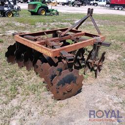 3-Point Disc Plow Tractor Attachment