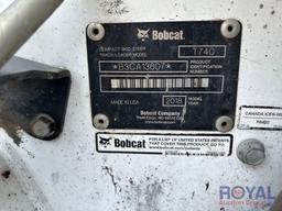 2018 Bobcat T740 High Flow Compact Skid Steer Track Loader