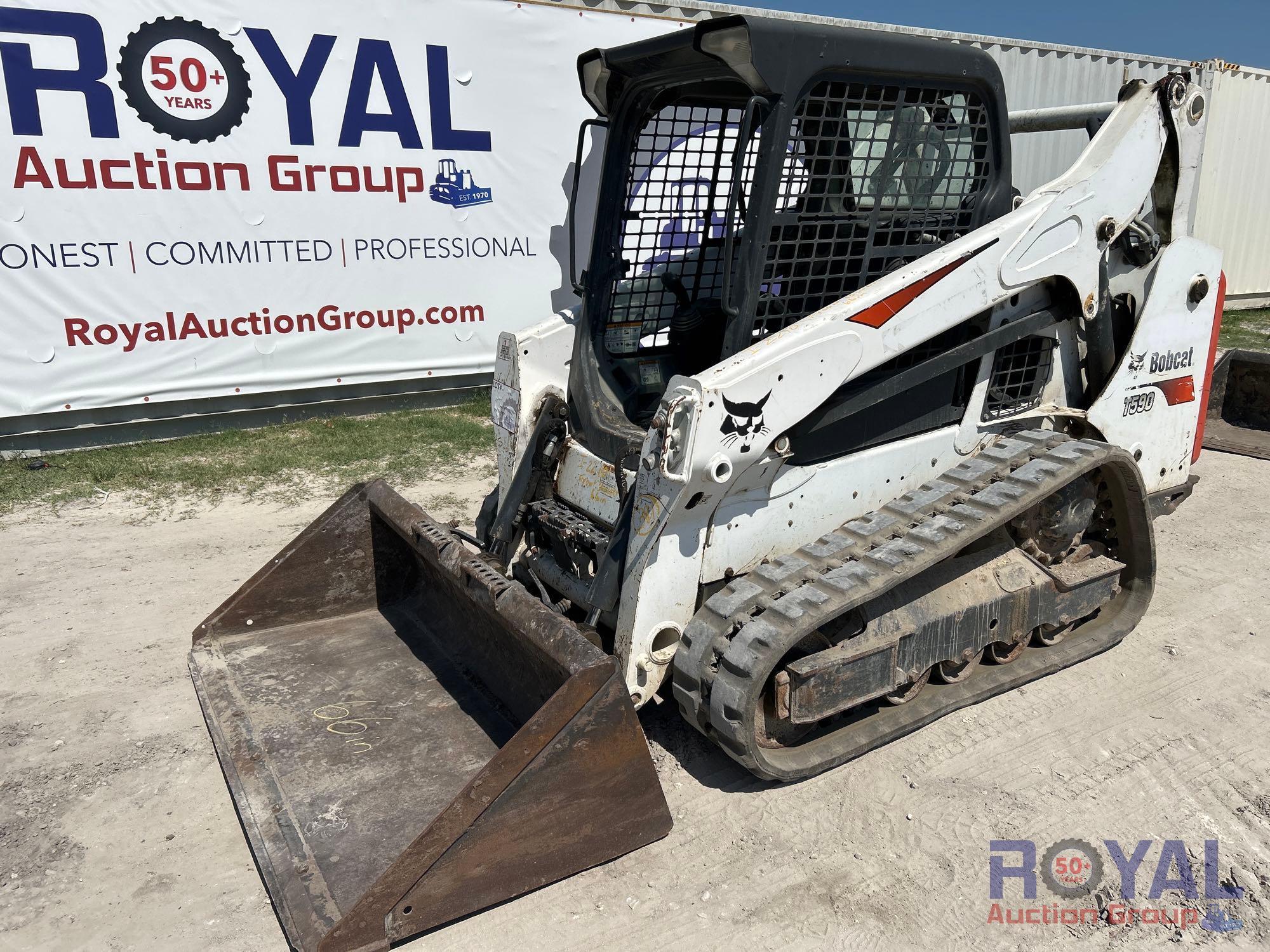 2019 Bobcat T590 Compact Track Loader Skid Steer