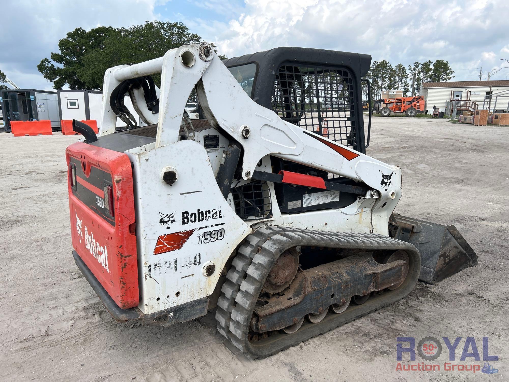 2018 Bobcat T590 Compact Track Loader Skid Steer