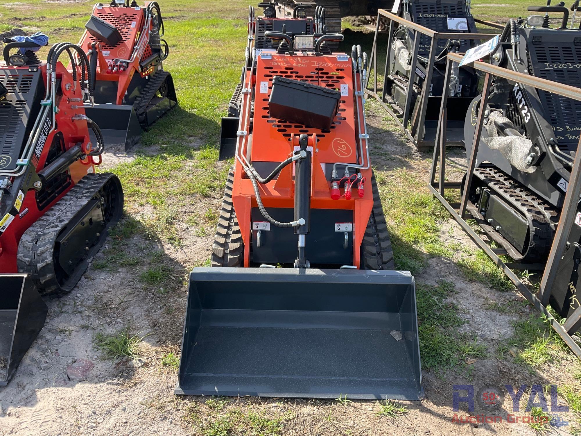 2023 AGT YSRT14 Mini Stand On Track Loader Skid Steer