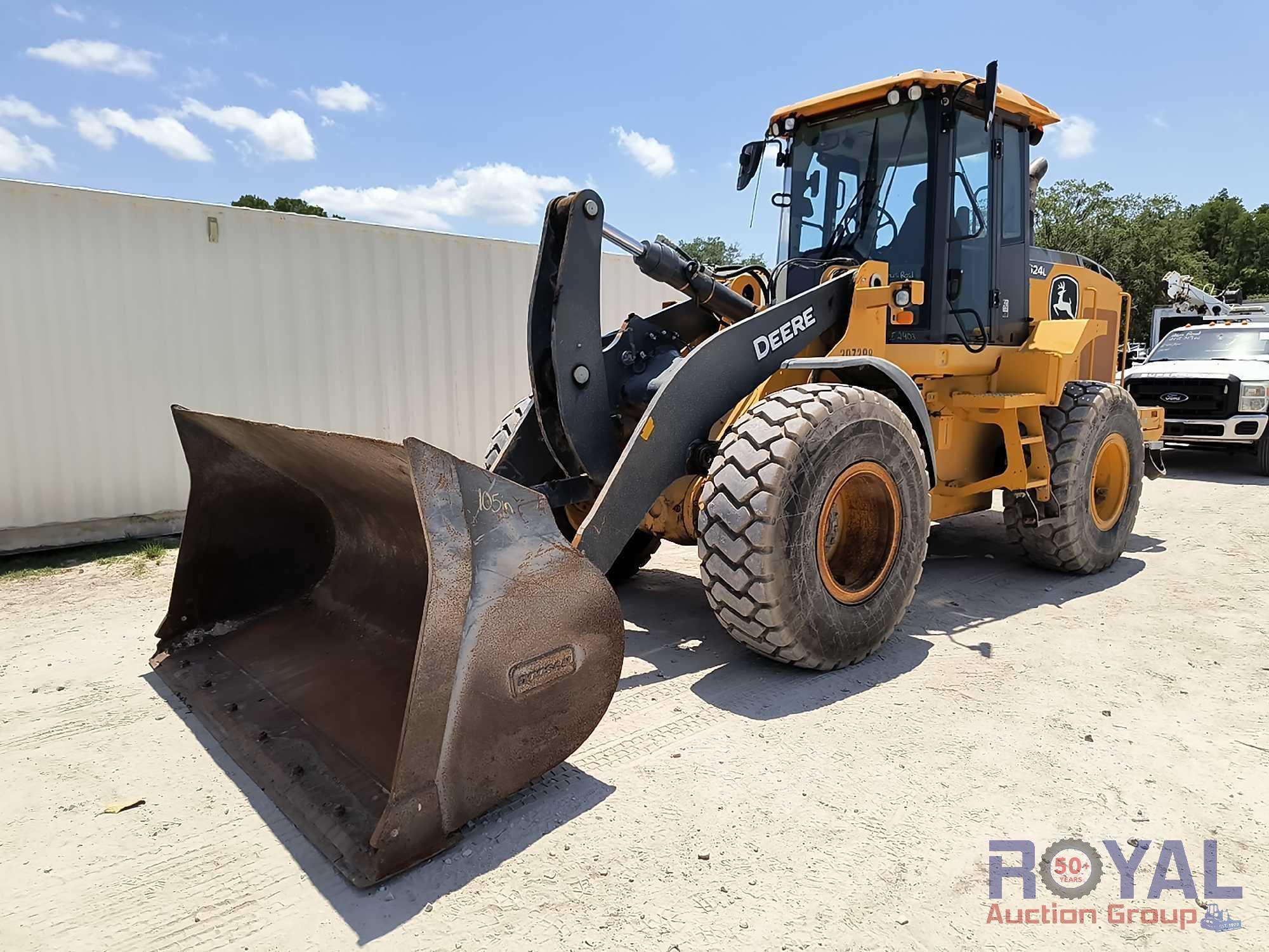 2019 John Deere 624L Articulated Wheel Loader