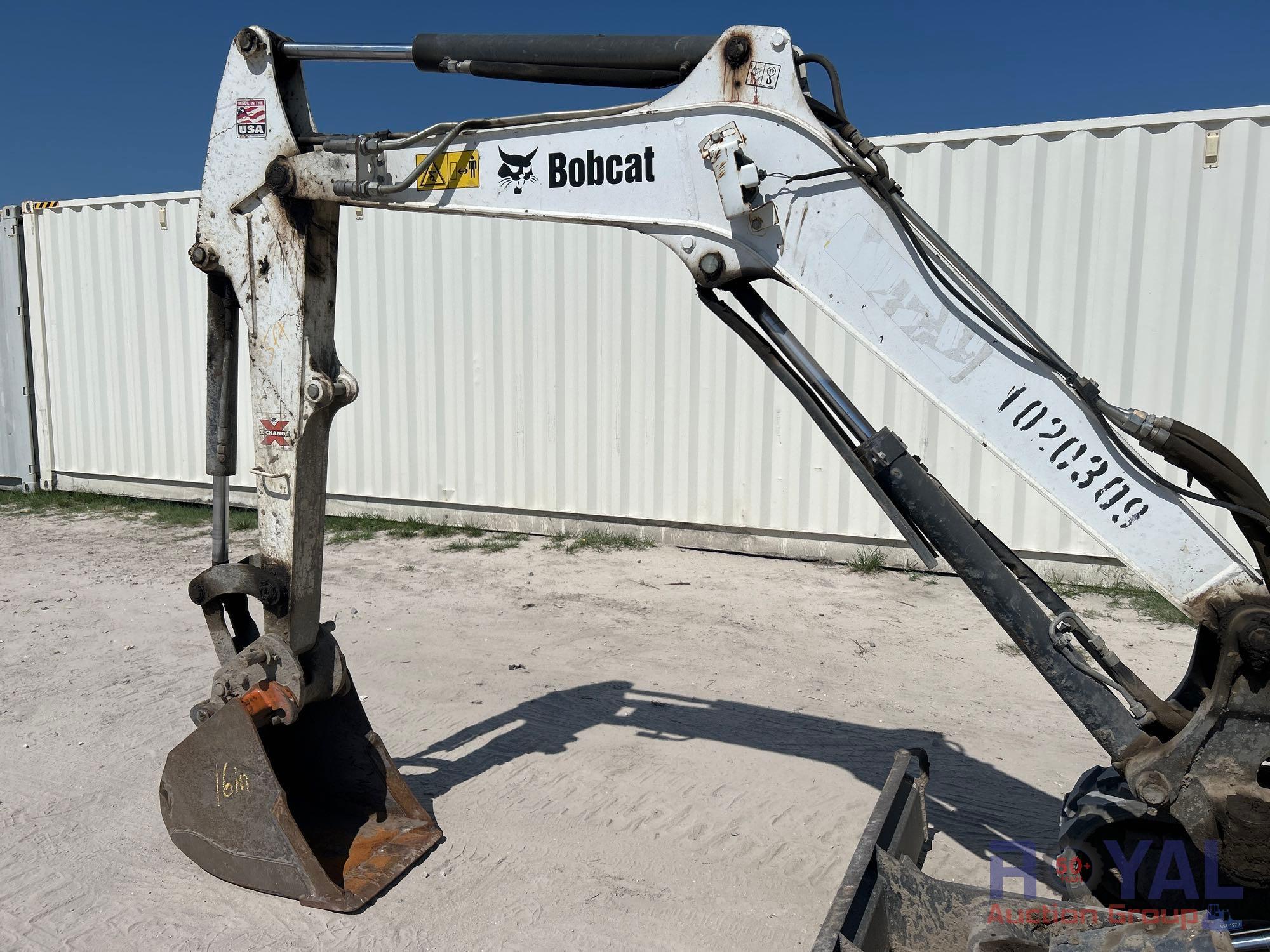 2017 Bobcat E32i Hydraulic Mini Excavator