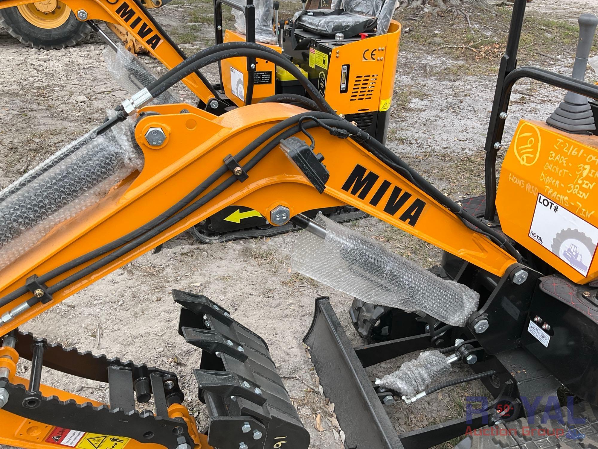 2024 Miva VA13 Mini Excavator