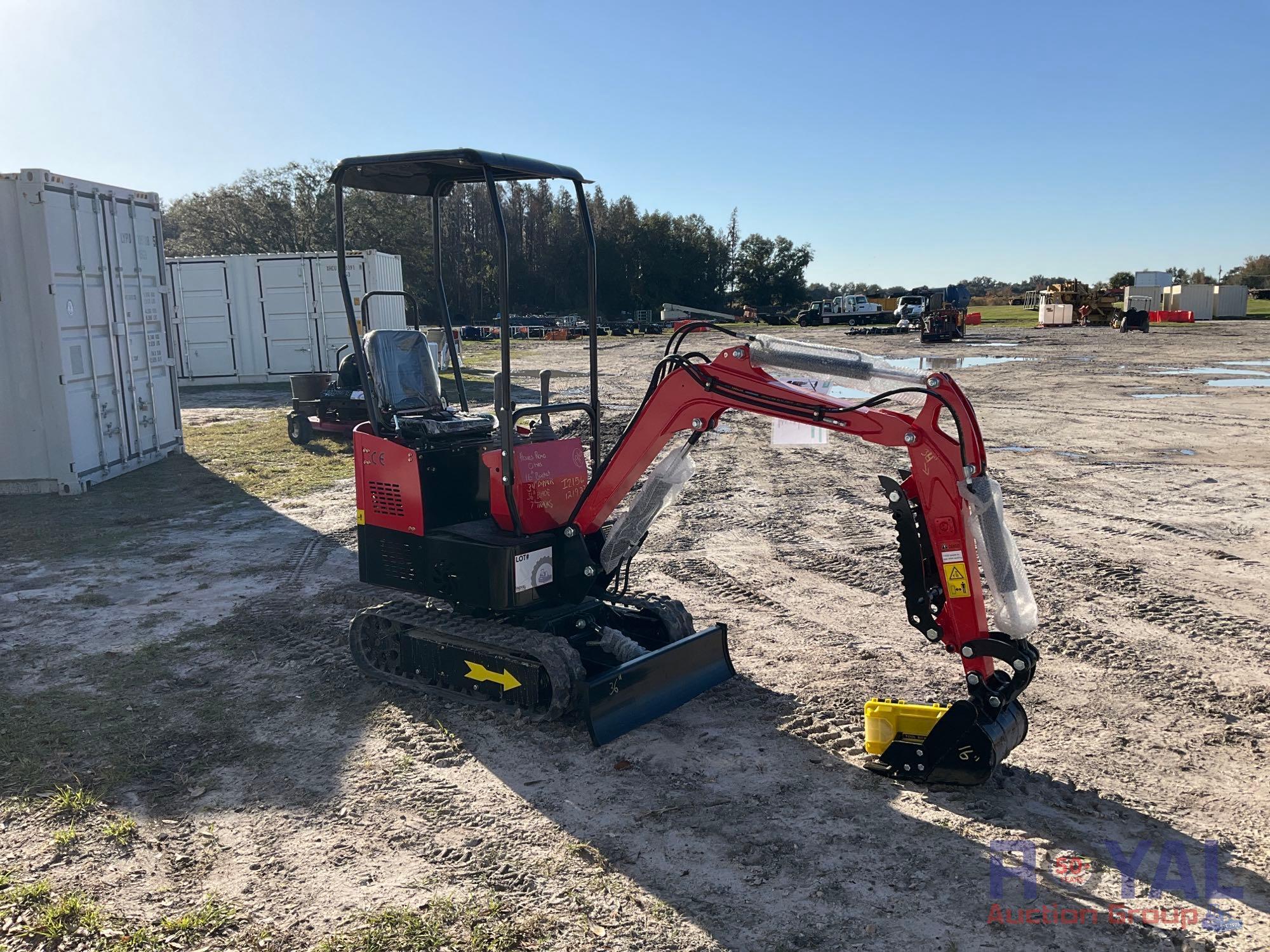 2023 Lanty LAT-13 Hydraulic Mini Track Excavator