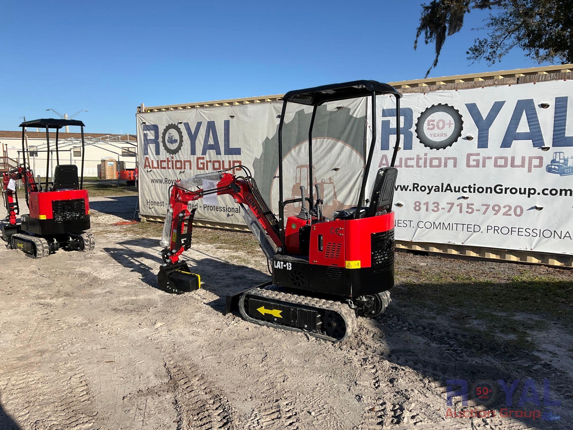 2023 Lanty LAT-13 Hydraulic Mini Track Excavator