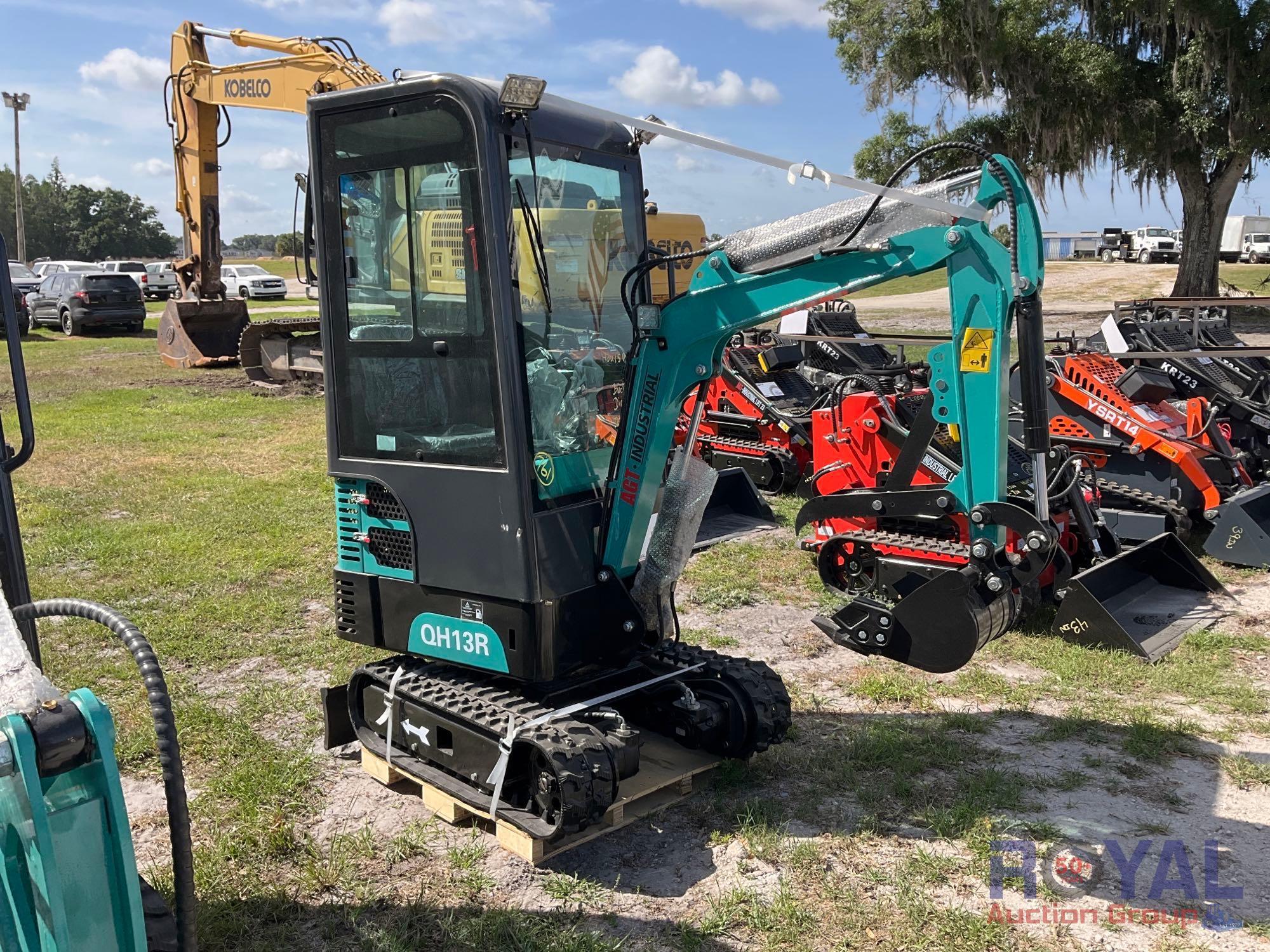 2023 AGT QH13R Mini Excavator