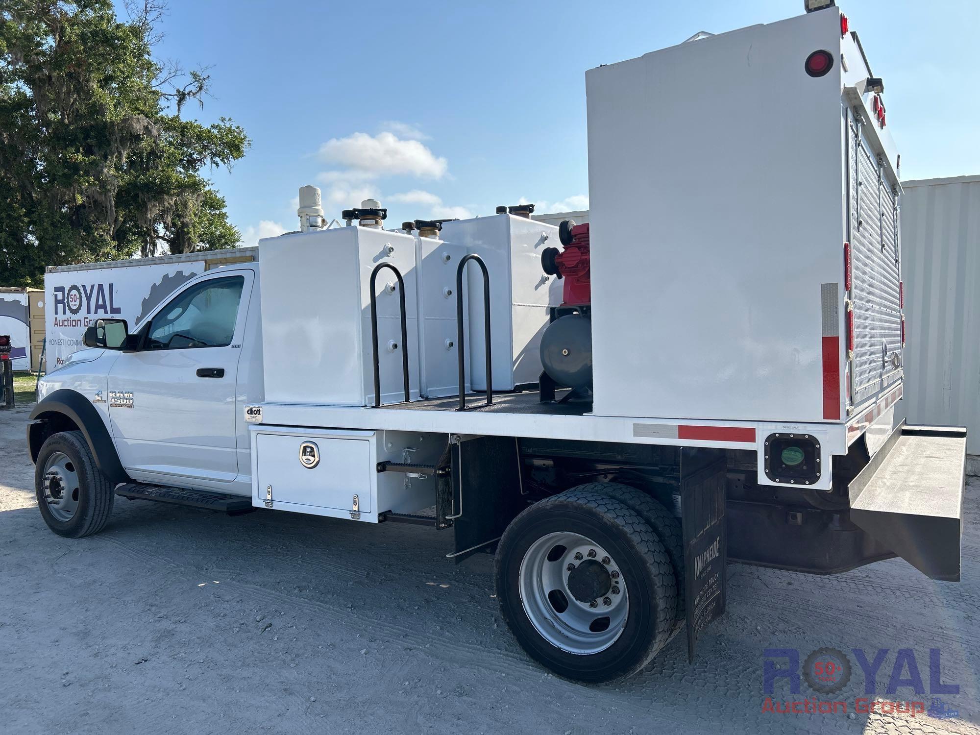 2018 Ram 4500 4x4 Lube Service Truck