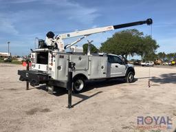 2018 Ford F550 Auto Crane HC-5 Service Crane Mechanics Truck