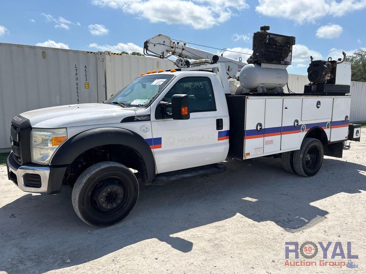 2013 Ford F550 Summit 6620 Crane Mechanic Truck