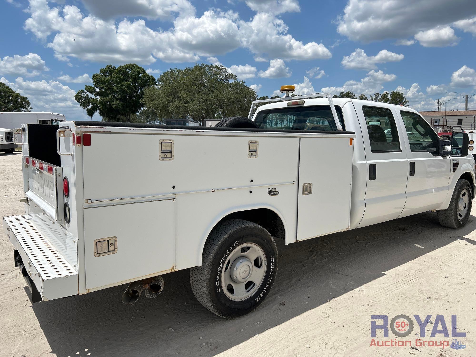 2008 Ford F350 Crew Cab Service Truck