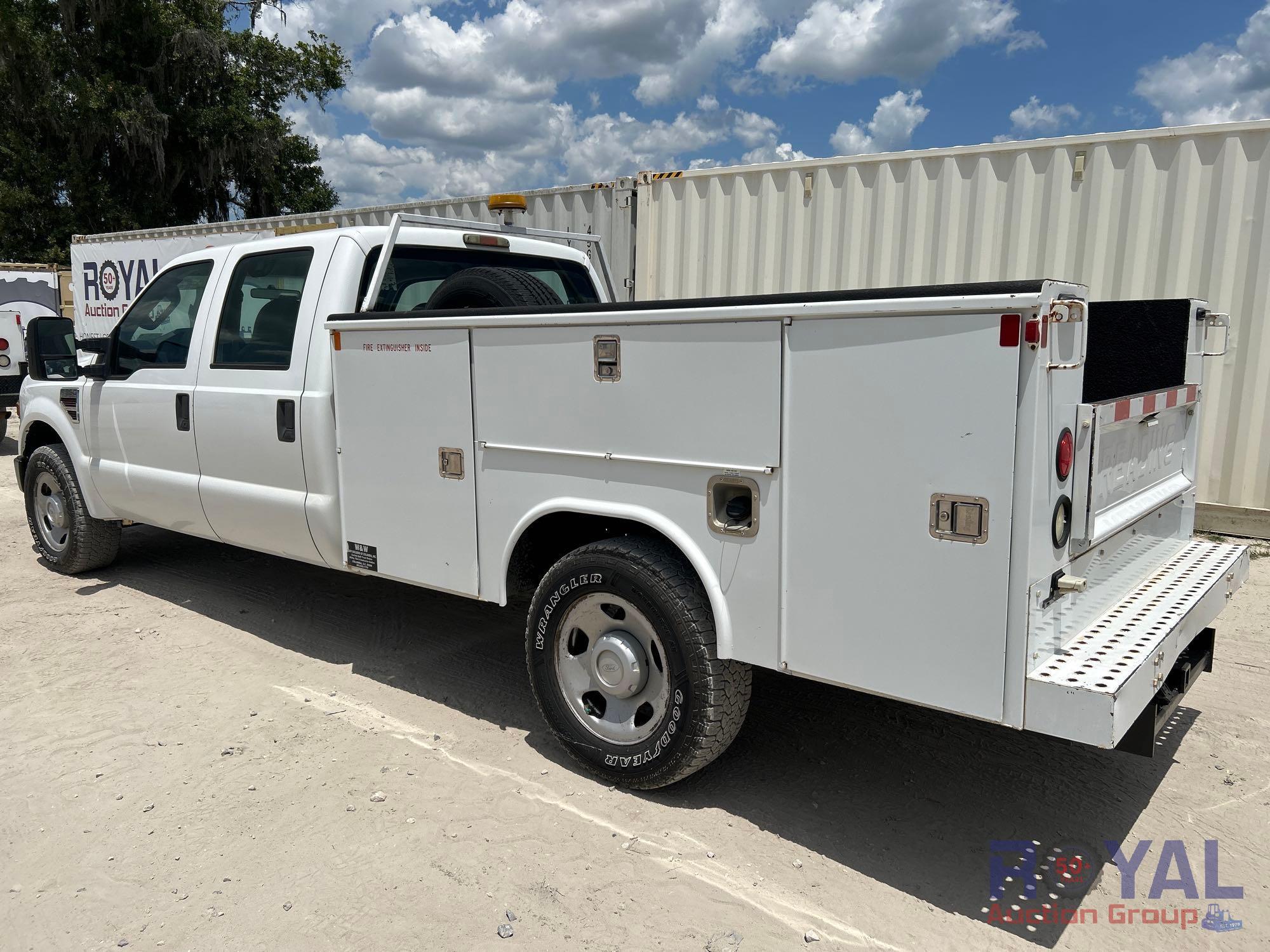 2008 Ford F350 Crew Cab Service Truck