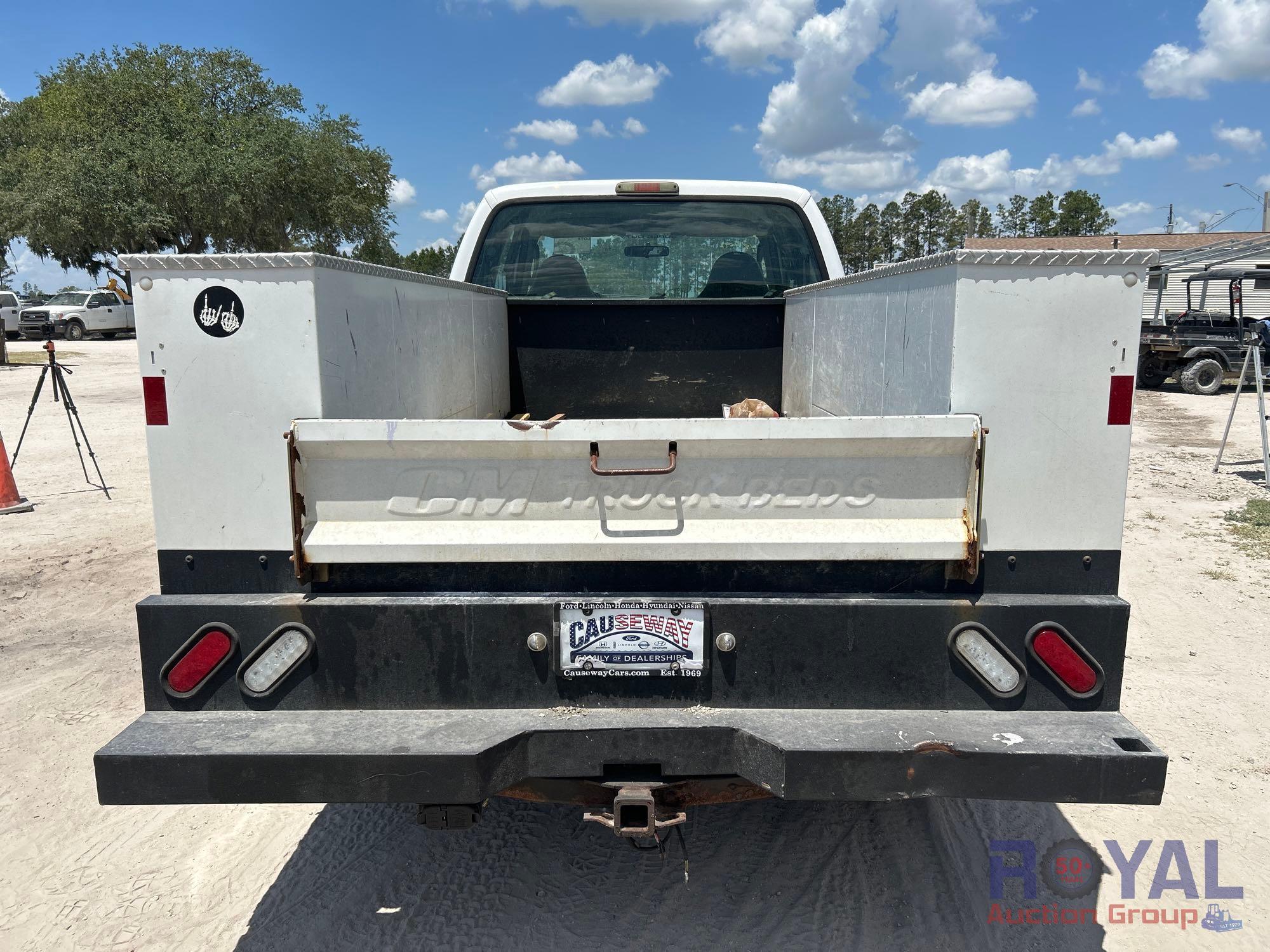 2007 Ford F350 4x4 Crew Cab Service Truck