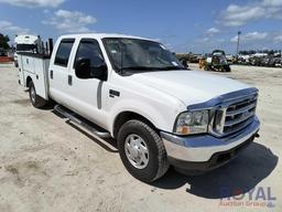 2004 Ford F250 Crew Cab Service Truck