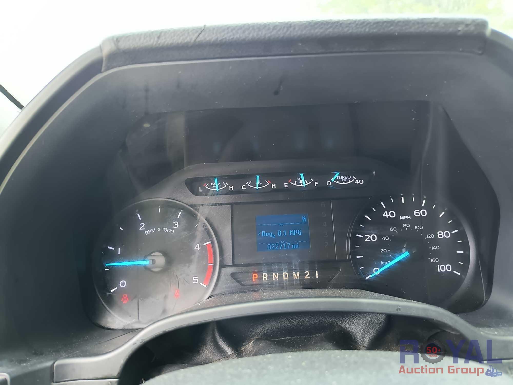 2019 Ford F-550 Gooseneck Hauler Flatbed Truck