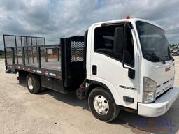 2009 GMC W4500 Landscape Flatbed Truck