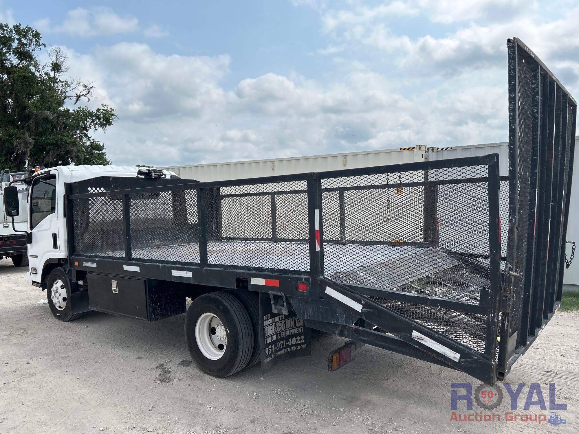 2009 GMC W4500 Landscape Flatbed Truck