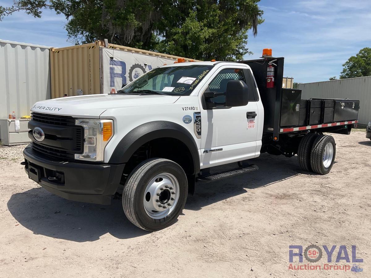 2017 Ford F450 Stakebody Flatbed Truck