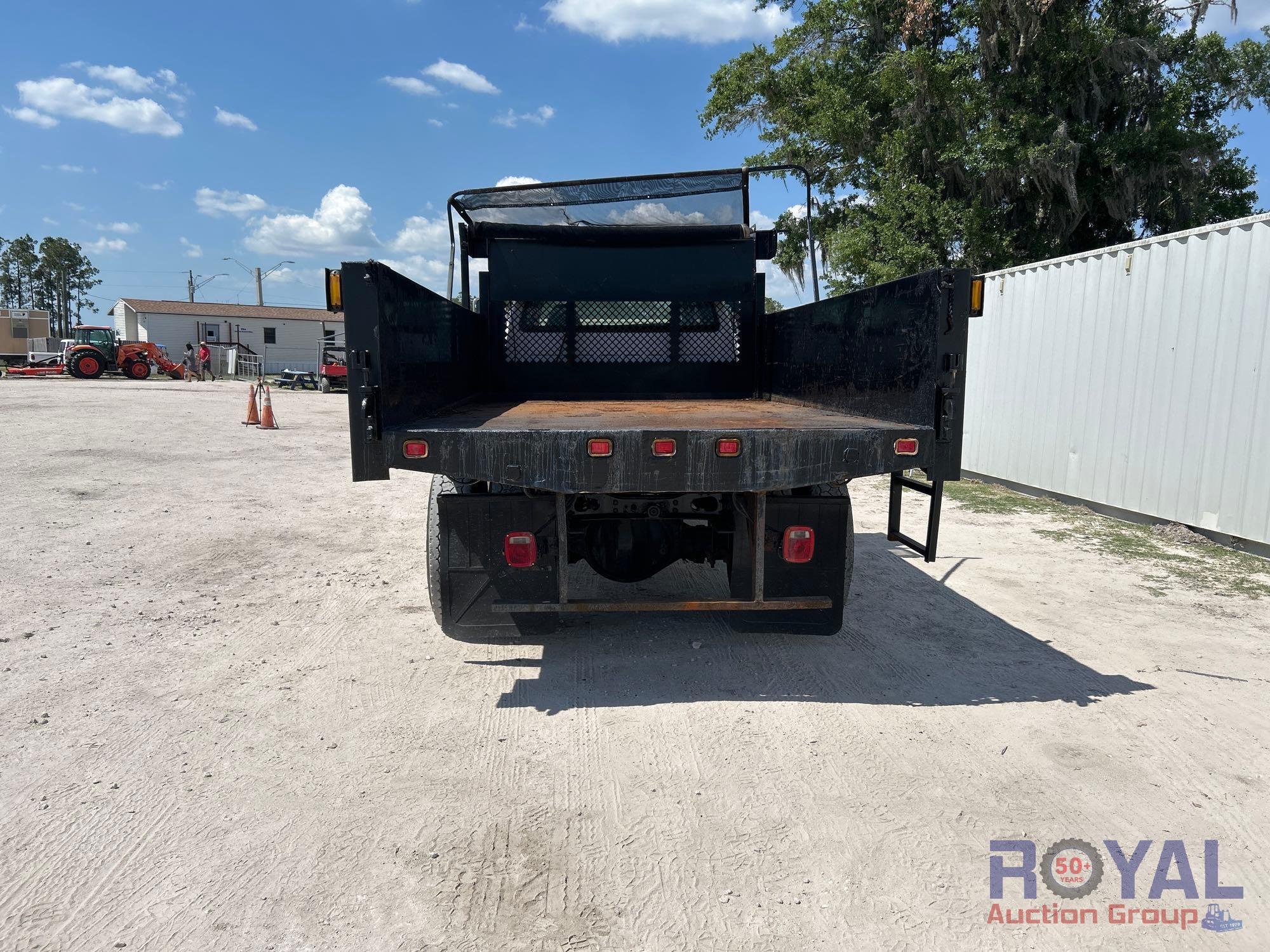 2008 Ford F750 Crew Cab Dump Truck