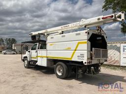 2007 GMC C7500 HI Ranger XT-55 Chipper Dump Forestry Bucket Truck